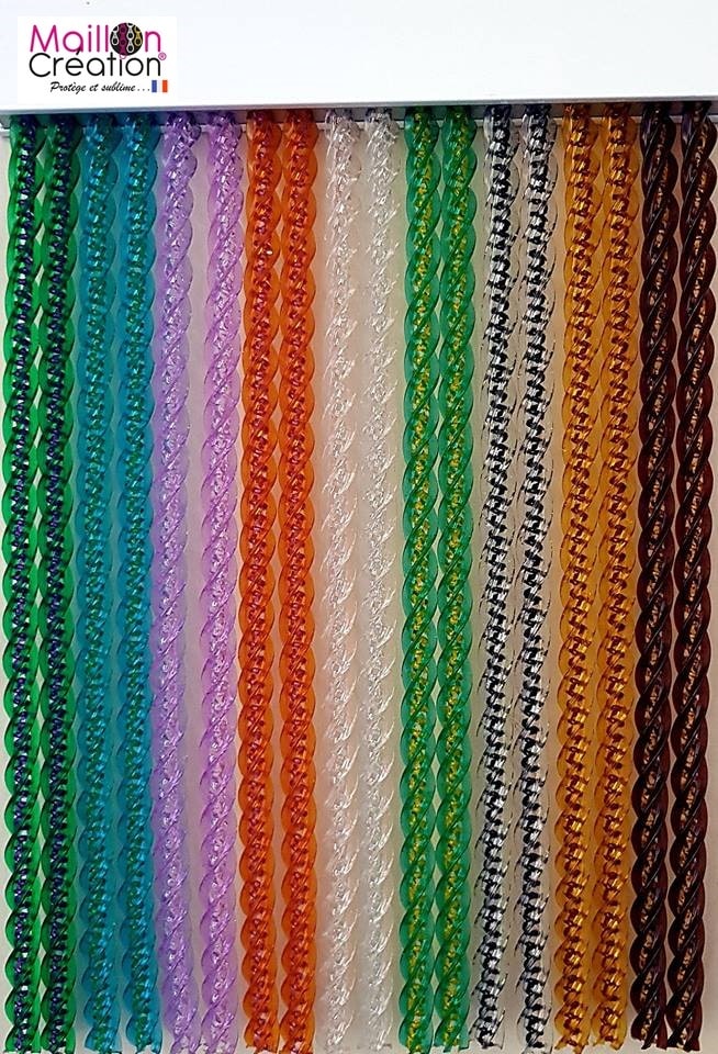 rideau de porte lanières plastique